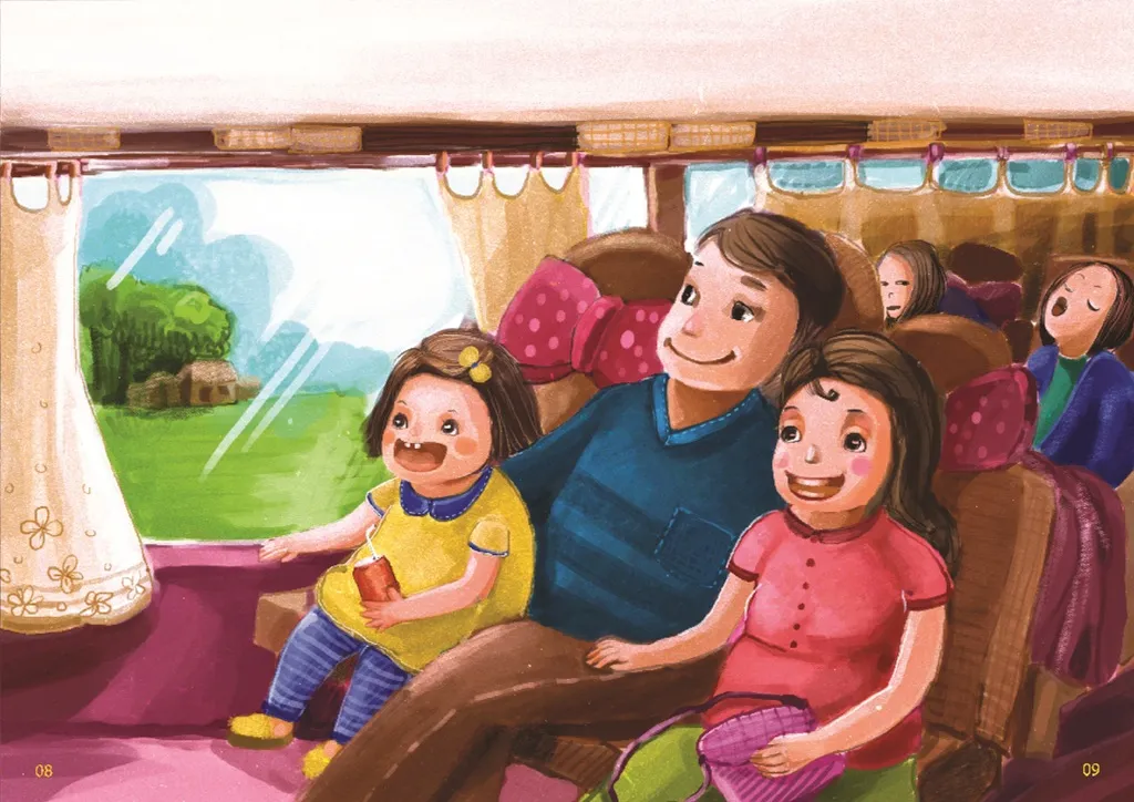 tranh về ngày tết cổ truyền - về quê