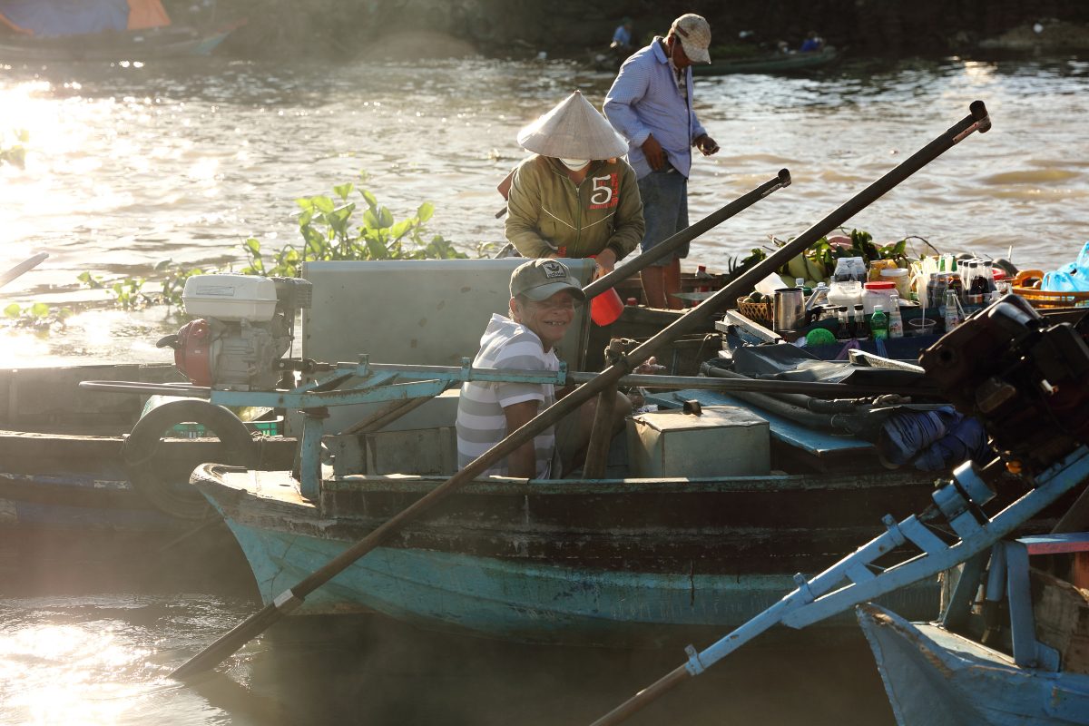 floating market’s convenient